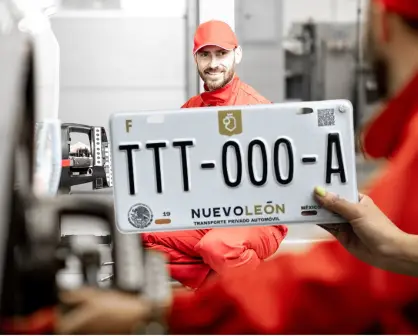 Esto cuesta la reposición de tus placas vehiculares en Nuevo León