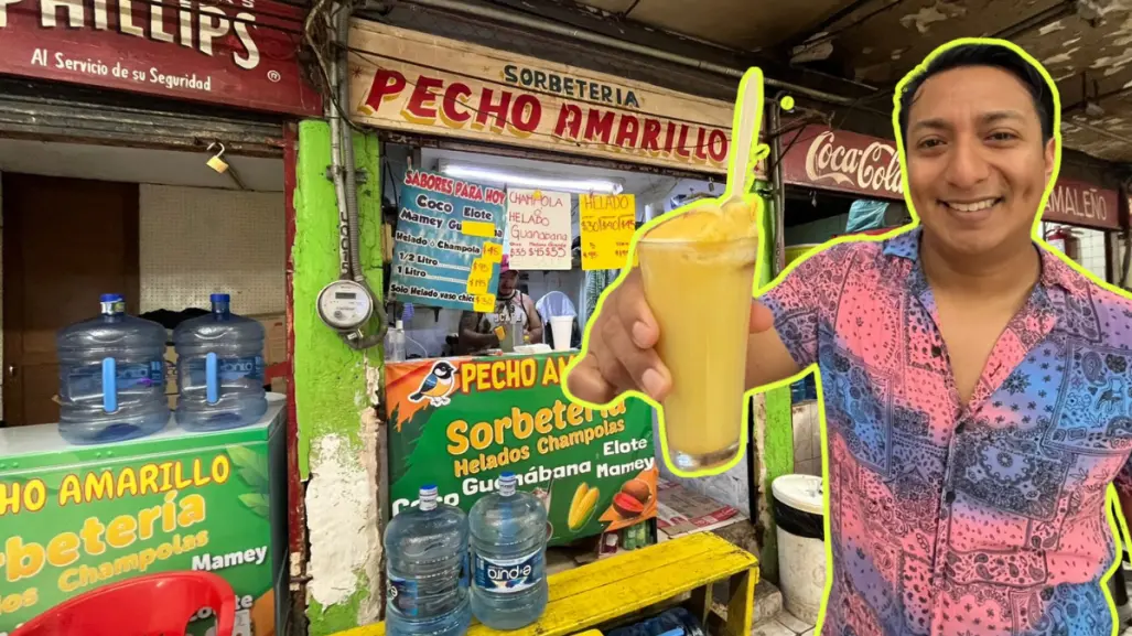 Heladería y sorbetería "Pecho Amarillo", más de 60 años de historia en el centro de Mérida