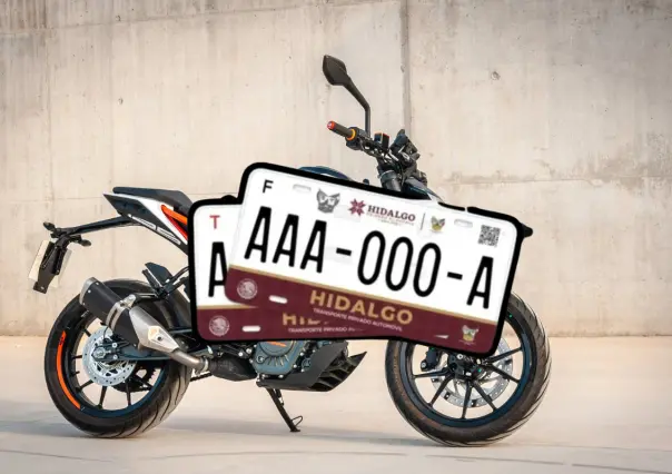 Placas vehiculares en Hidalgo: ¿cómo tramitar las láminas para motocicletas?