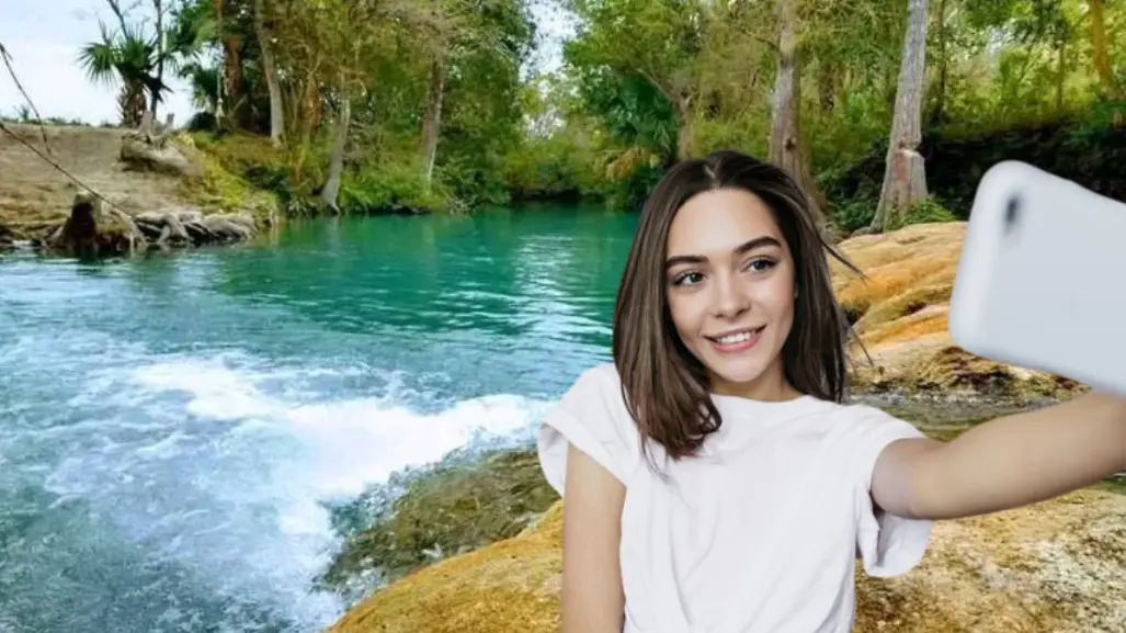 Este río de aguas cristalinas y frescas en Aldama es ideal para nadar con quien tú quieras