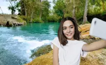 Este río de aguas cristalinas y frescas en Aldama es ideal para nadar con quien tú quieras