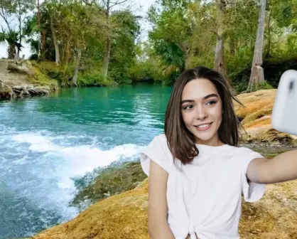 Este río de aguas cristalinas y frescas en Aldama es ideal para nadar con quien tú quieras