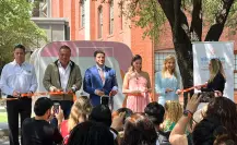 Samuel García y Mariana Rodríguez inauguran dos lactarios en el Parque Fundidora