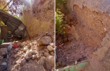 Vecinos de El Pedregal piden atención urgente a derrumbes: temen tragedia en temporada de lluvia