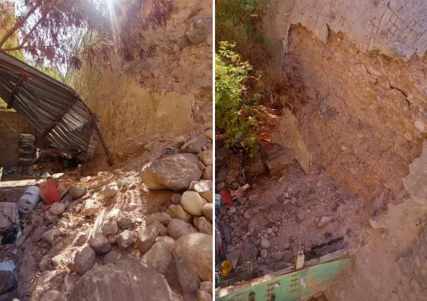 Vecinos de El Pedregal piden atención urgente a derrumbes: temen tragedia en temporada de lluvia