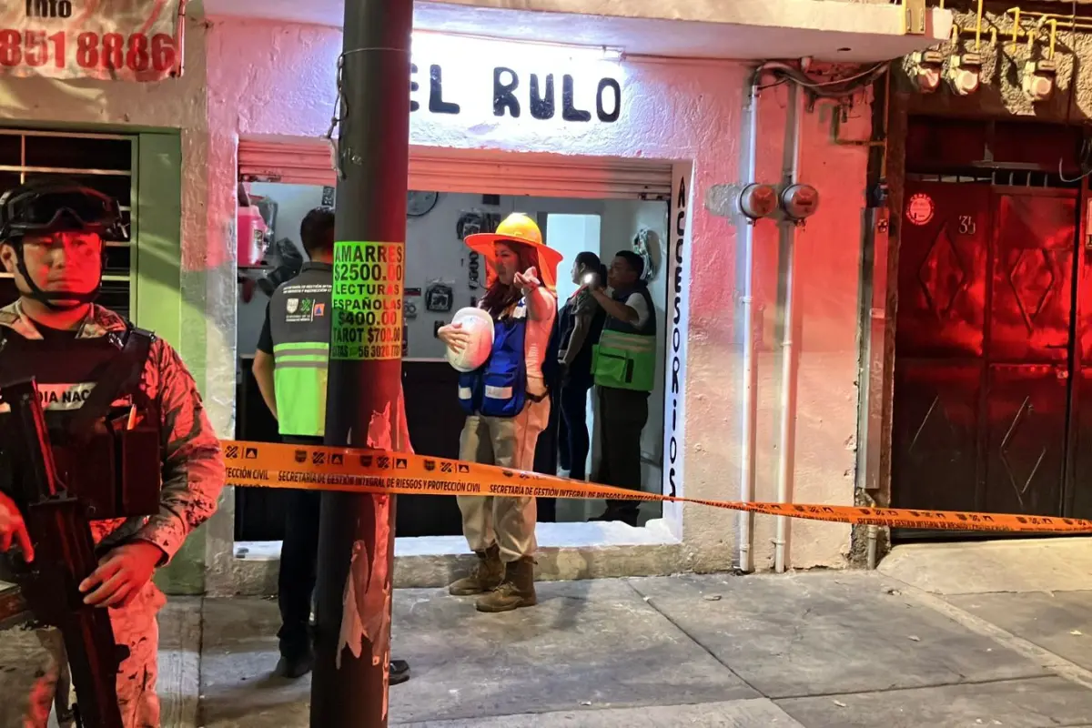 Toma clandestina en CDMX, Foto: Luis Alfaro.