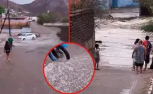 Impresionante tromba sorprende a habitantes de El Oro, Durango; reportan daños cuantiosos