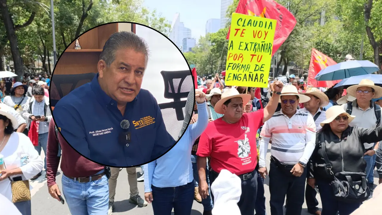 La SNTE no respalda las acciones de la Coordinadora Nacional, advierte Alfonso Herrera. Foto: Especial