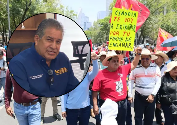 SNTE Durango llama vándalos a manifestantes de la CNTE; ¿qué más dijo su dirigente?