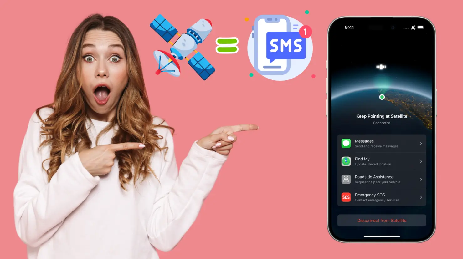 Así funciona la conexión satelital del iPhone para pedir ayuda sin señal. Foto: Canva | Apple