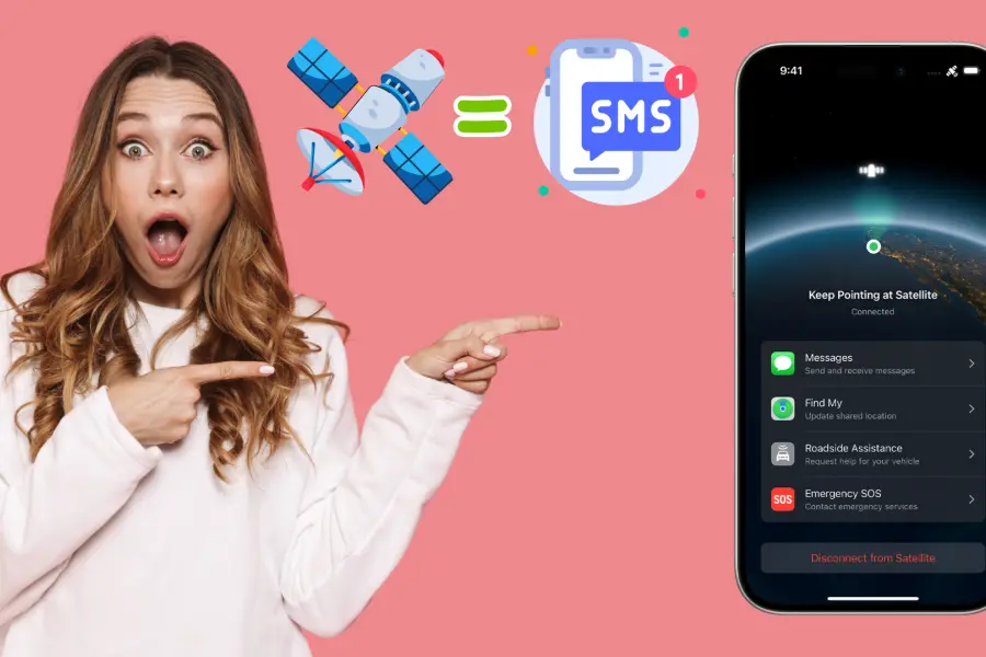 Así funciona la conexión satelital del iPhone para pedir ayuda sin señal