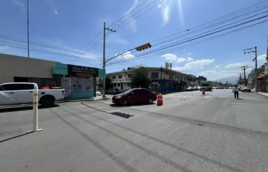 Cierran vialidades en el Centro de Monclova por recarpeteo
