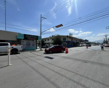 Cierran vialidades en el Centro de Monclova por recarpeteo