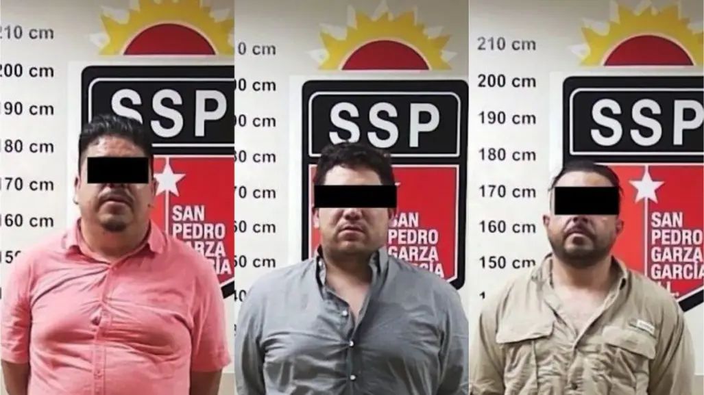 Detienen a 3 hombres armados durante operativo en San Pedro
