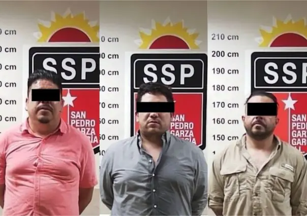 Detienen a 3 hombres armados durante operativo en San Pedro