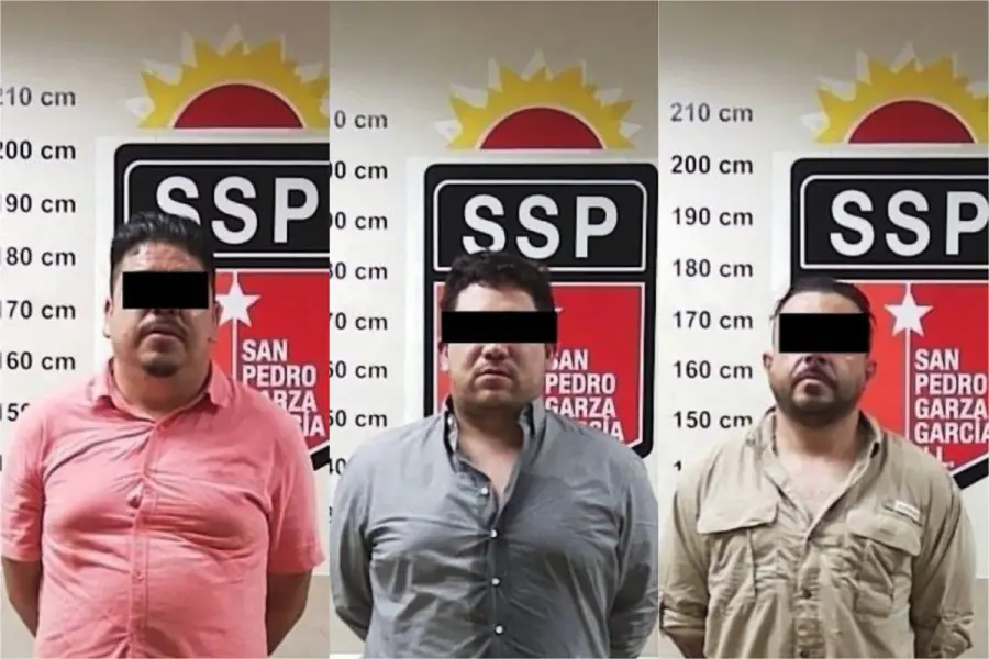 Detienen a 3 hombres armados durante operativo en San Pedro