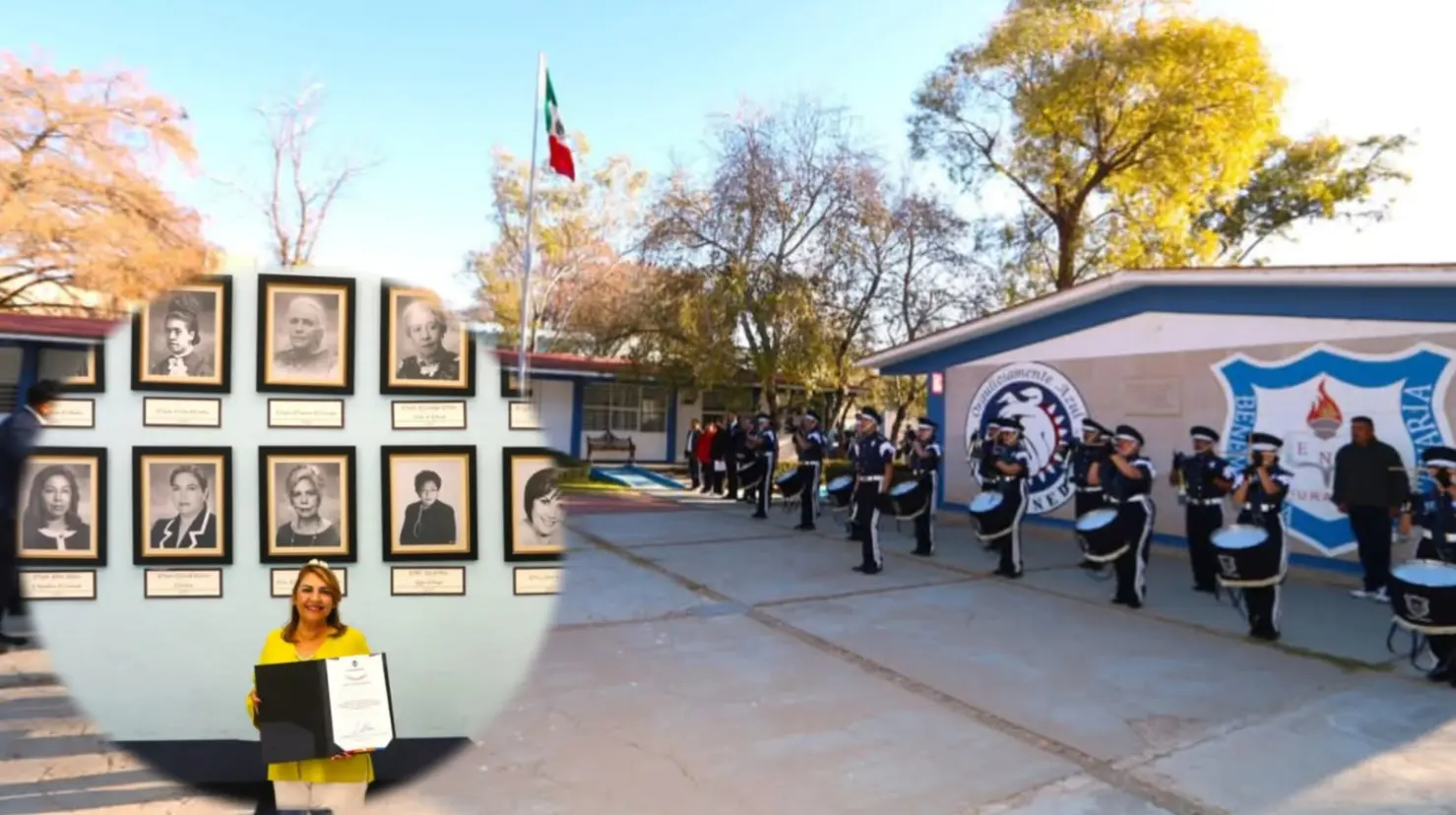 Foto: Facebook/ Benemérita y Centenaria Escuela Normal del Estado de Durango |  Fue nombrada la nueva directora de la escuela de Durango que se dedica a formar maestros. 