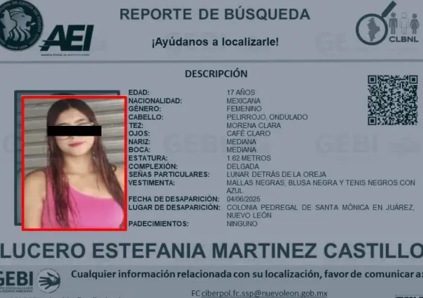 Solicitan el apoyo de búsqueda de una joven desaparecida en Juárez