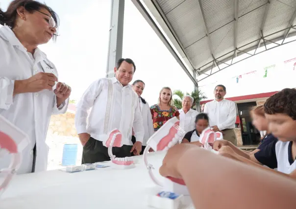 Gobierno de Yucatán lanza programa para mejorar la salud bucal de niños en las escuelas