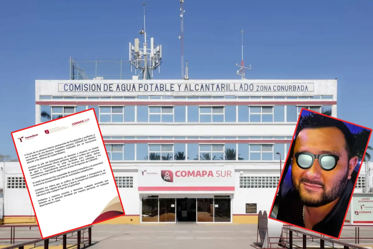 Nuevo caso de corrupción en COMAPA Sur: estafaban a usuarios con “moche”