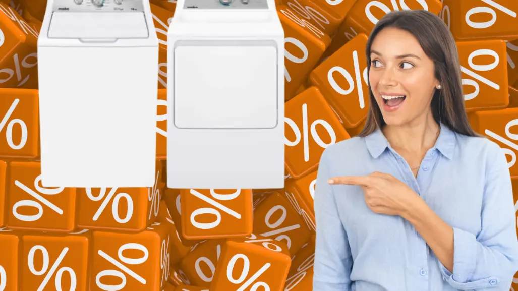 Cyber Week en The Home Depot: Combo lavadora y secadora Mabe con ahorro de 9 mil 489 pesos