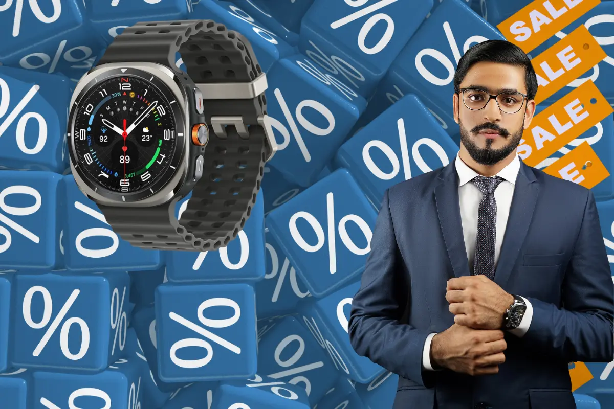 El smartwatch de Samsung tiene un ahorro de tres mil pesos. Foto: Canva | Amazon