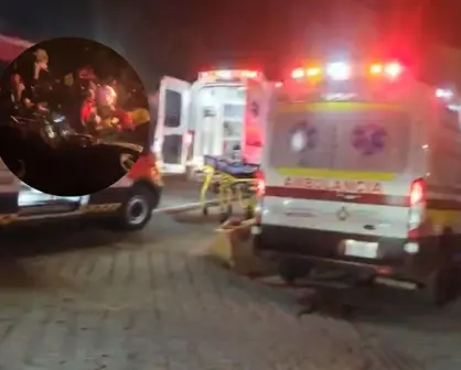 Vuelca camión con 21 personas abordo en Santiago , Nuevo León ; se dirigían a Matacanes