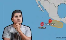 Bárbara y Cosme, las dos tormentas simultáneas en el Pacífico; ¿habrá afectaciones para BCS?