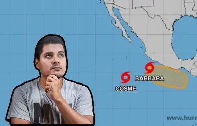 Bárbara y Cosme, las dos tormentas simultáneas en el Pacífico; ¿habrá afectaciones para BCS?