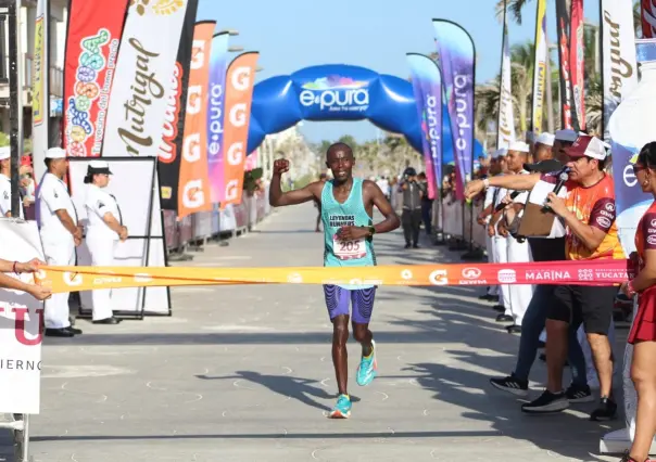 Con magna participación, se corrió el 35° Maratón de la Marina