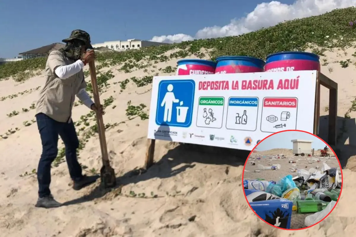 Profepa descarta prohibición de botellas de vidrio en Playa Miramar por ahora