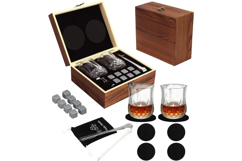 Set premium para whisky. Foto: Amazon
