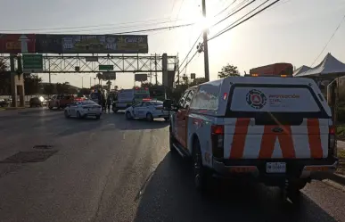 Reportan 13 lesionados tras choque de camión de la ruta 85 en Guadalupe