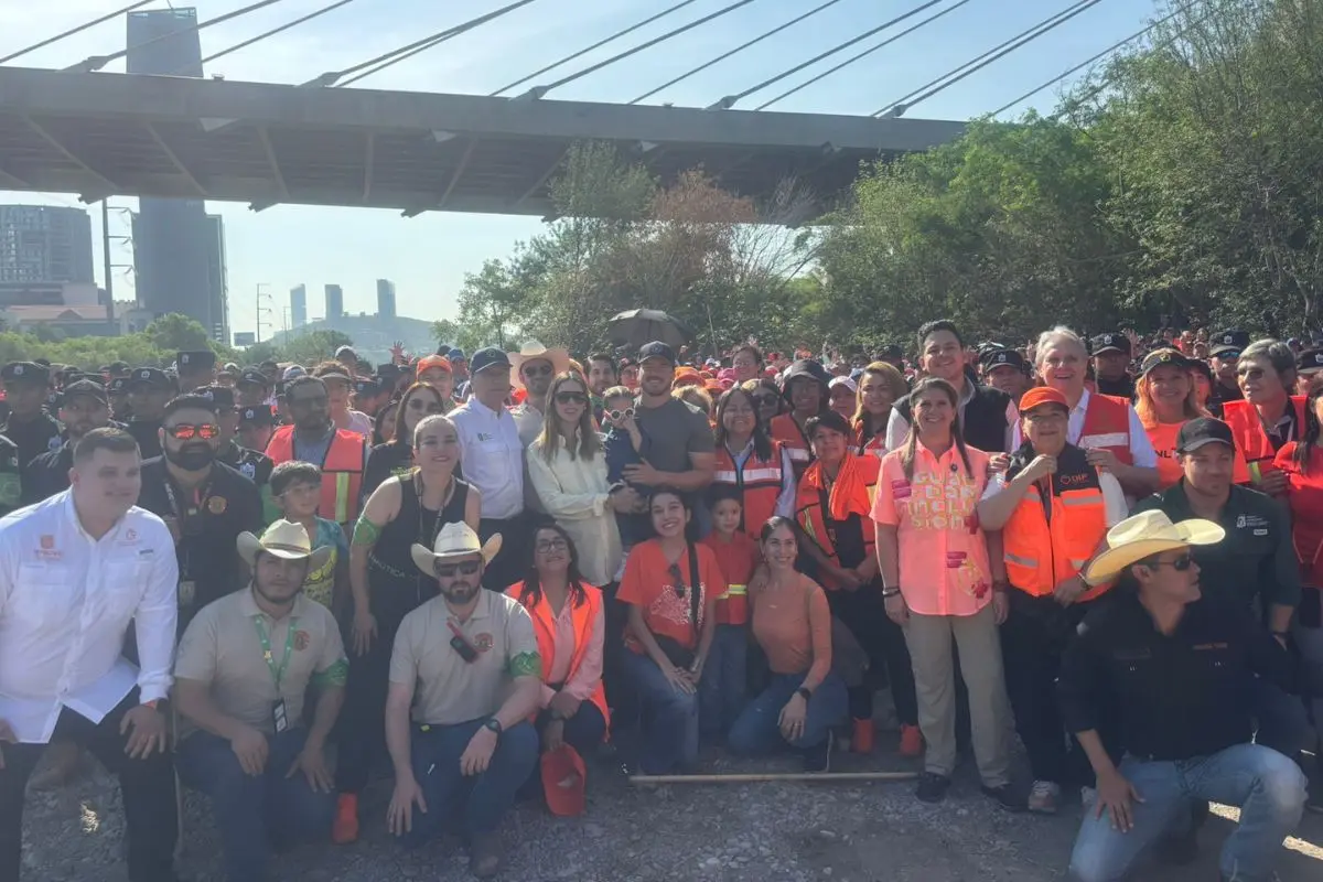 El gobernador Samuel Garcia Sepúlveda anunció que el Río Santa Catarina será a partir de ahora, un área natural protegida. Foto: Vianney Carrera