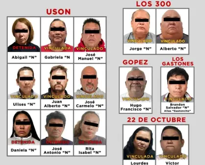Fiscalía del Edomex vincula a proceso a 11 integrantes de sindicatos por despojo y extorsión