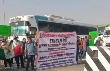 Bloqueo en el CEM: ejidatarios exigen pago por terrenos expropiados en Tultepec
