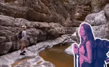Este es el cañón más angosto de Parras, solo para verdaderos aventureros