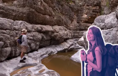 Este es el cañón más angosto de Parras, solo para verdaderos aventureros