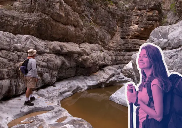Este es el cañón más angosto de Parras, solo para verdaderos aventureros