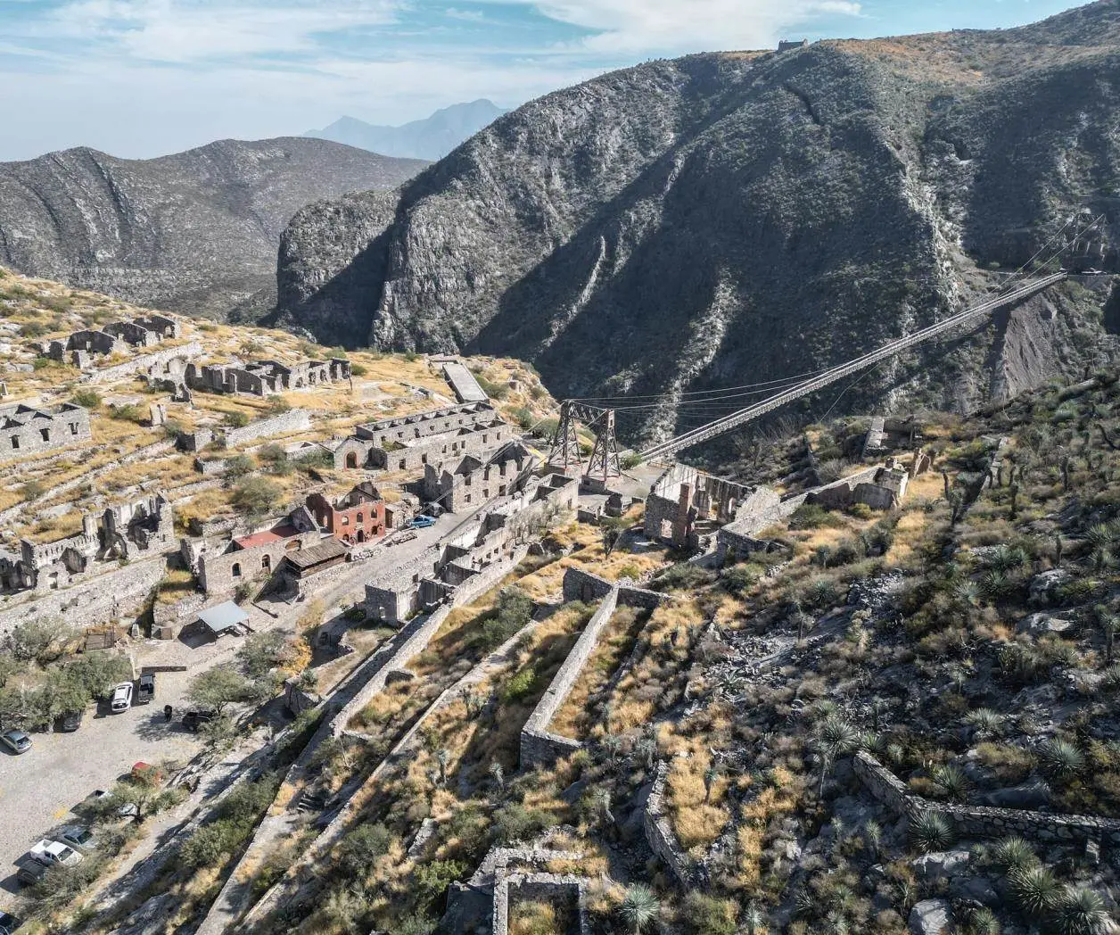 ¿Tú ya conoces el Pueblo Fantasma de Ojuela? | Foto: De paseo por Coahuila, en Facebook