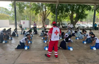 Cruz Roja Mexicana capacitará a docentes en materia de primeros auxilios en Yucatán