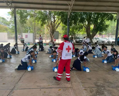 Cruz Roja Mexicana capacitará a docentes en materia de primeros auxilios en Yucatán