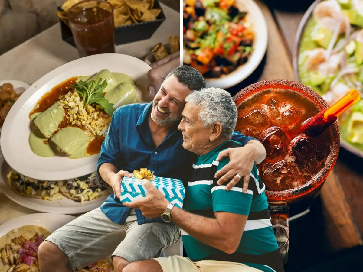 En Mérida los restaurantes tipo botanero son muy populares y para este Día del Padre visitarlos se vuelve una excelente opción para disfrutar con la familia y consentir al paladar.- Fuente Instagram Eladios Bar, El Lucero y Canva