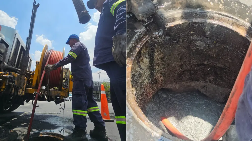 Drenajes colapsados por aceites vegetales, una causa recurrente de inundaciones en CDMX