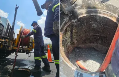 Drenajes colapsados por aceites vegetales, una causa recurrente de inundaciones en CDMX