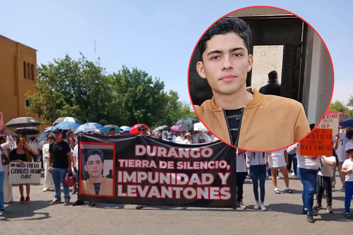 Marco Adriel apareció este lunes 9 de junio después de una semana de reportar su levantón. Foto: Especial.