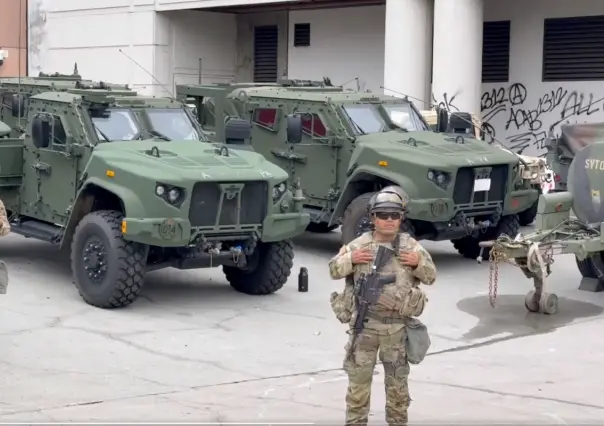 Guardia Nacional se instala en centro de Los Ángeles para evitar protestas por redadas migratorias