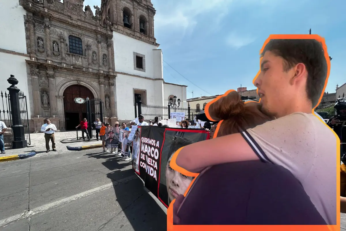Tras ocho días sin conocer su paradero, Marco Adriel regresó con su familia. Foto: Especial.