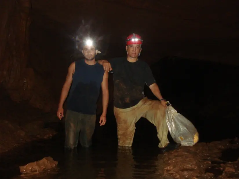 Interior de la cueva en el Biosfera de El Cielo, Gómez Farias. FOTO| Explorador Jean Louis Lacaille Múzquiz