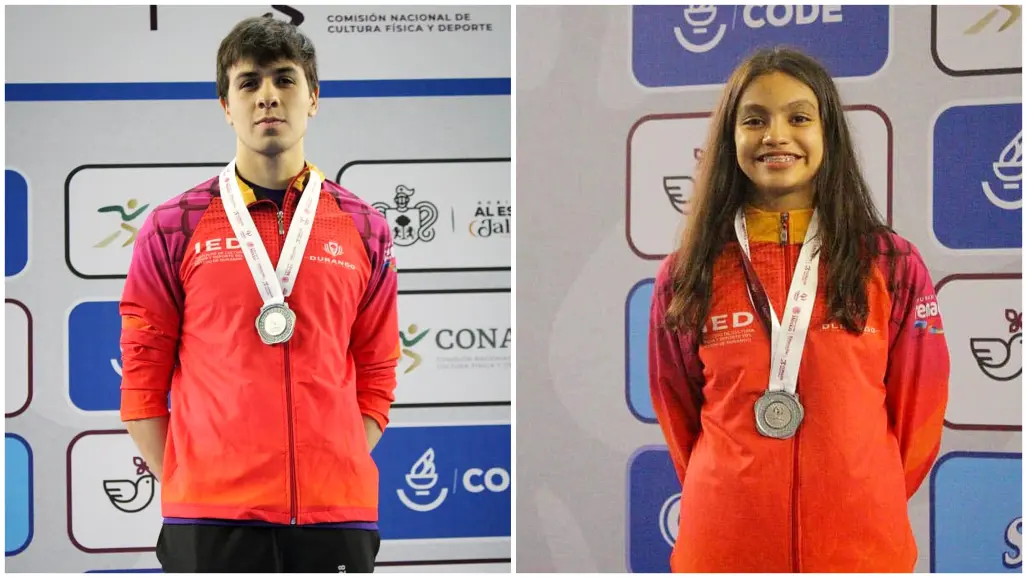 Olimpiada Nacional 2025: obtiene Durango PLATA en estas dos disciplinas